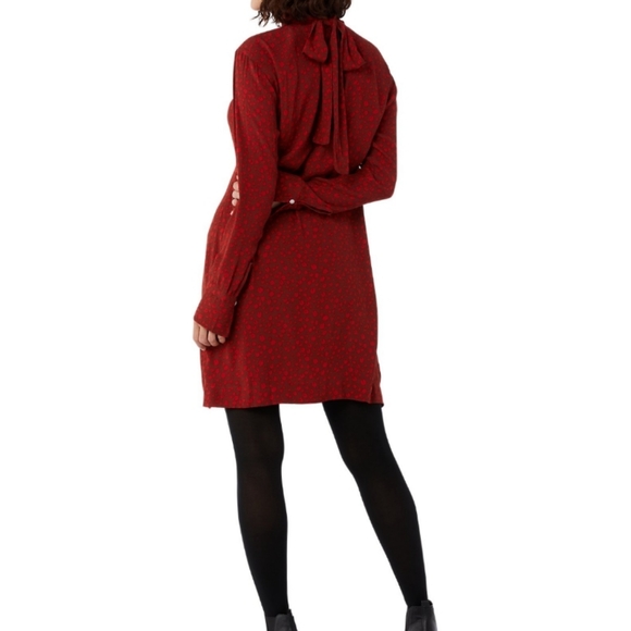 Free Assembly All-over Print Shift Dress - Picture 2 of 5